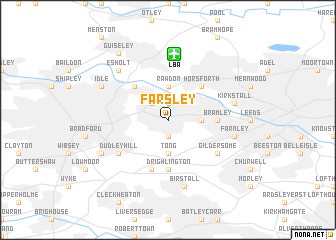 map of Farsley