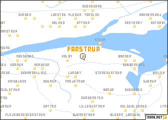 map of Farstrup