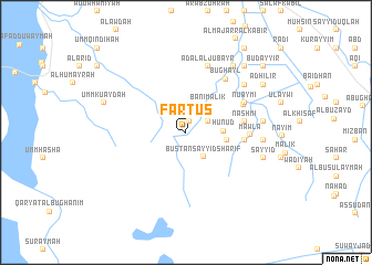 map of Farţūs