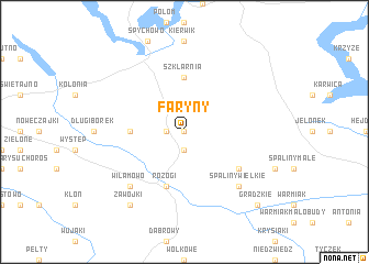 map of Faryny