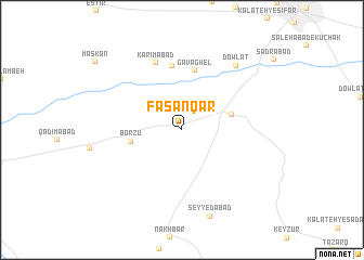 map of Fasanqar