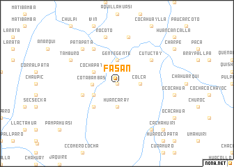 map of Fasán