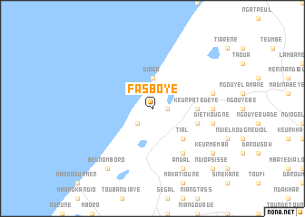 map of Fâs Boye