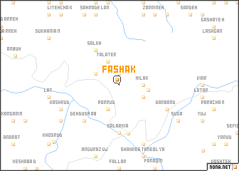 map of Fashak