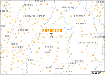 map of Fashālam