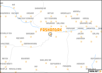 map of Fashandak