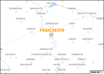 map of Fashchëvka