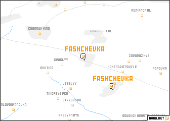 map of Fashchëvka