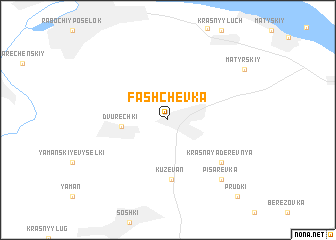 map of Fashchëvka