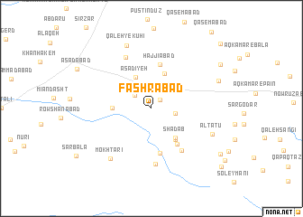 map of Fashrābād