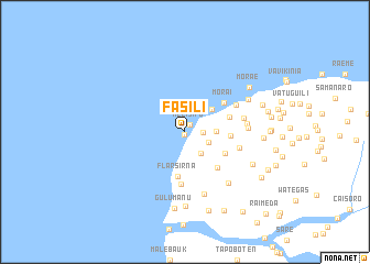 map of Fasili