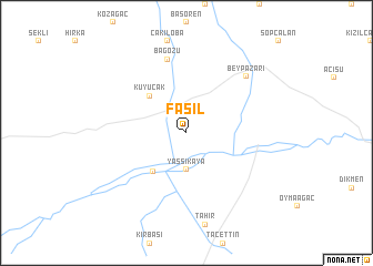map of Fasıl
