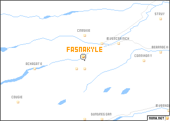map of Fasnakyle