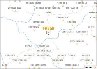 map of Fassa
