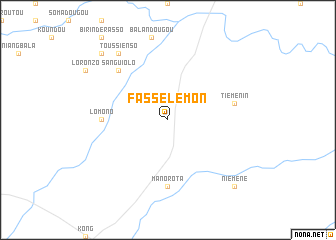 map of Fassélémon