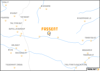 map of Fassent