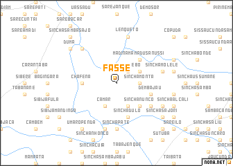 map of Fasse