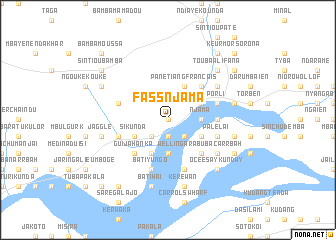 map of Fass Njama