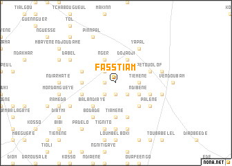 map of Fass Tiam