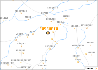 map of Fassueta