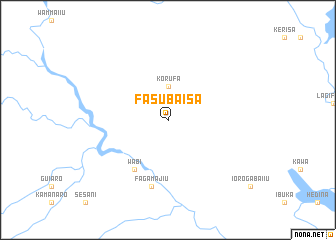 map of Fasubaisa