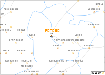 map of Fataba