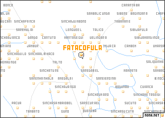 map of Fatacó Fula