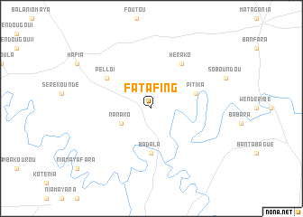 map of Fatafing