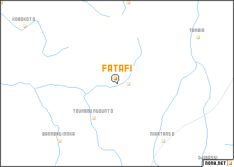 map of Fatafi