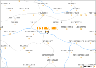 map of Fatagliano