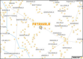 map of Fatahwāla