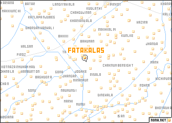 map of Fata Kalās