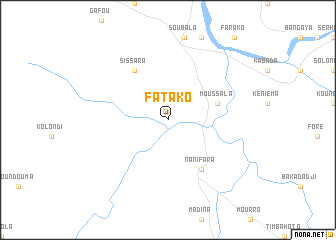 map of Fatako