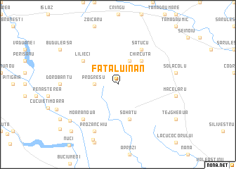 map of Faţa lui Nan