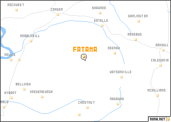 map of Fatama