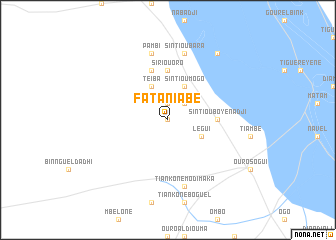 map of Fataniabé