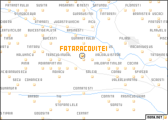 map of Faţa Racoviţei