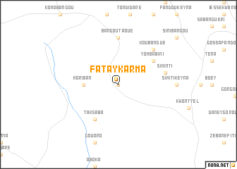 map of Fatay Karma
