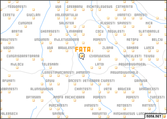 map of Faţa