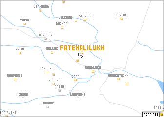 map of Fateh Ali Lukh