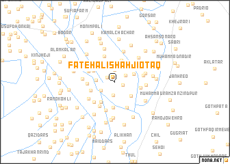 map of Fateh Ali Shāhji Otāq