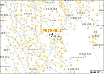 map of Fateh Ali