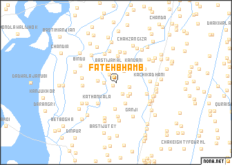 map of Fateh Bhamb