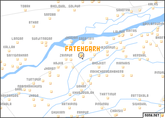 map of Fatehgarh