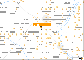 map of Fatehgarh