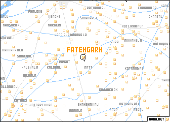 map of Fatehgarh