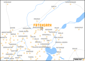 map of Fatehgarh