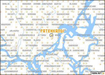 map of Fatehkāndi