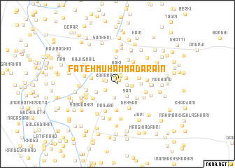 map of Fateh Muhammad Arāīn