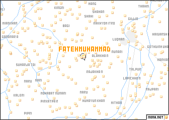 map of Fateh Muhammad
